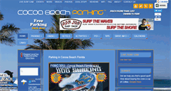 Desktop Screenshot of cocoabeachparking.com